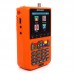 iBRAVEBOX V9 Finder Digital Satellite Signal Finder Meter  Orange