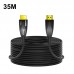 DTECH HDMI 2 0 Version Fiber Optical Line 4K 60Hz Large Screen TV Engineering Wiring  Length  35m